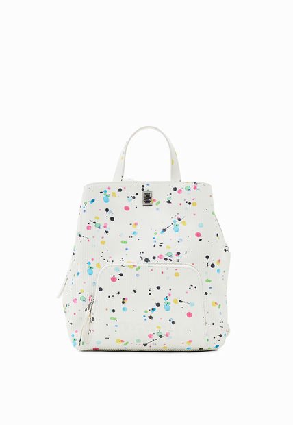 Morral  Blanco-Multicolor Desigual