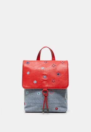 Morral Azul-Rojo Desigual