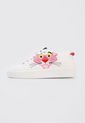 Tenis Lifestyle Blanco-Multicolor Desigual Sneakers plataforma Pink Panther de Desigual