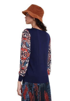 Saco Azul-Multicolor Desigual