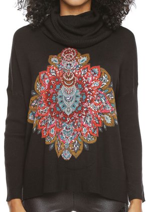 Saco Negro Desigual