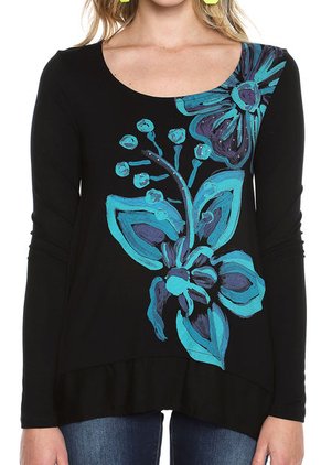 Blusa Negro Desigual