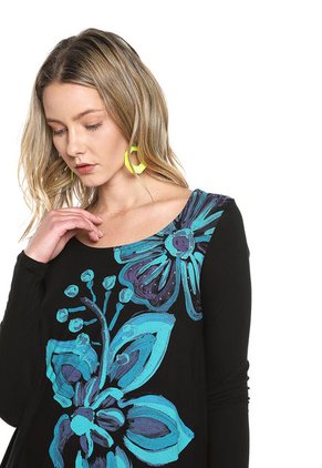 Blusa Negro Desigual