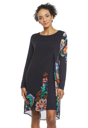 Vestido Azul Desigual