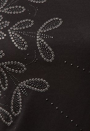 Vestido Negro Desigual