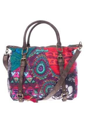 Bolso Desigual Café-Multicolor