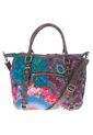 Bolso Desigual Café-Multicolor de Desigual