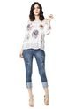 Blusa Blanca Desigual de Desigual