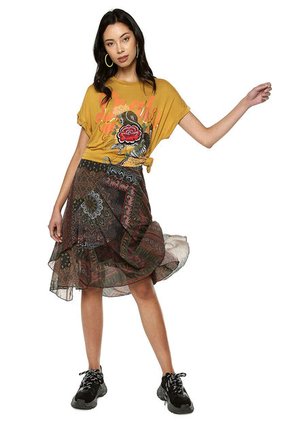 Camiseta Mostaza Desigual