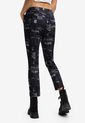 Pantalón Negro-Blanco Desigual Femenino de Desigual