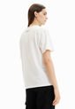 Camiseta Blanco-Multicolor Desigual de Desigual