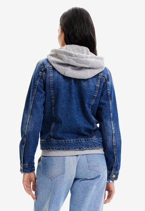 Chaqueta Denim Azul-Blanco Desigual