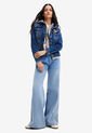 Chaqueta Denim Azul-Blanco Desigual de Desigual
