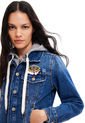 Chaqueta Denim Azul-Blanco Desigual de Desigual