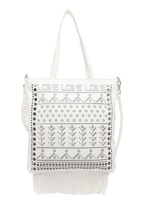 Bolso Blanco-Plateado Desigual