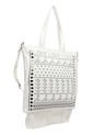 Bolso Blanco-Plateado Desigual de Desigual