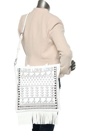 Bolso Blanco-Plateado Desigual