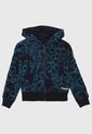 Chaqueta Doble Faz Azul-Multicolor Desigual KIDS de Desigual