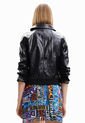 Chaqueta Negro Desigual de Desigual