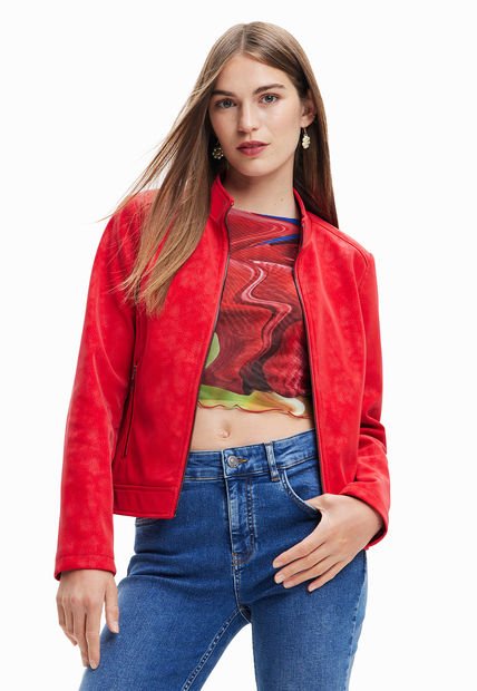 Chaqueta Rojo Desigual