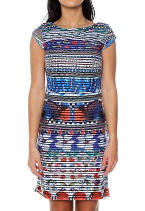 Vestido Desigual Multicolor