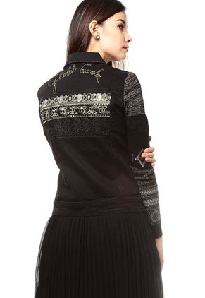 Chaqueta Negra Desigual