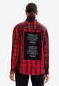 Camisa Rojo-Negro Desigual de Desigual
