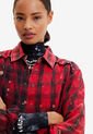 Camisa Rojo-Negro Desigual de Desigual