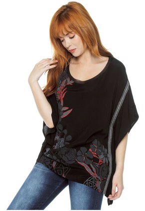 Blusa Negro Desigual