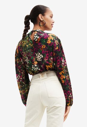 Blusa Negro-Multicolor Desigual