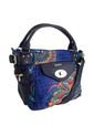 Bolso Azul Royal-Negro Desigual de Desigual