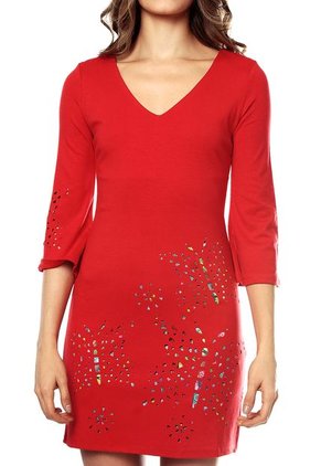 Vestido Rojo Desigual
