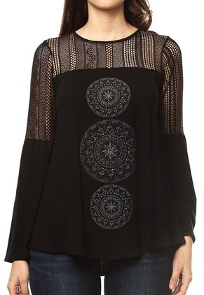 Blusa Negra Desigual