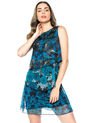 Vestido Desigual Azul-Verde de Desigual