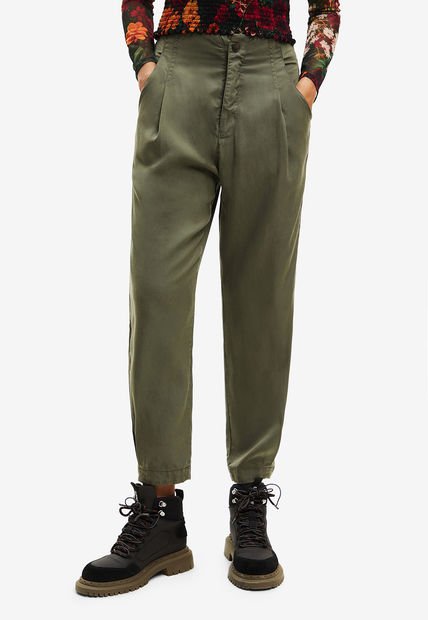 Pantalón Verde Oliva Desigual slouchy