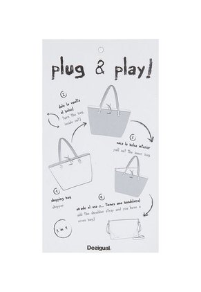 Bolso Negro Desigual