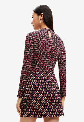 Body Negro-Fucsia-Naranja Desigual