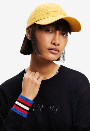 Saco Negro-Azul-Rojo Desigual