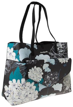 Bolso Doble Faz Negro Desigual
