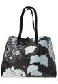 Bolso Doble Faz Negro Desigual de Desigual