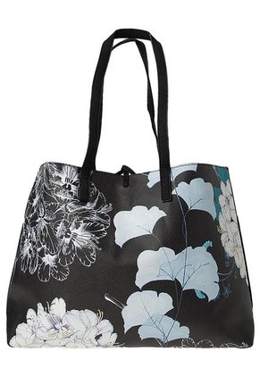 Bolso Doble Faz Negro Desigual
