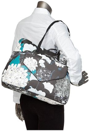 Bolso Doble Faz Negro Desigual