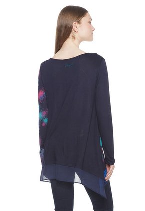 Blusa Azul Desigual