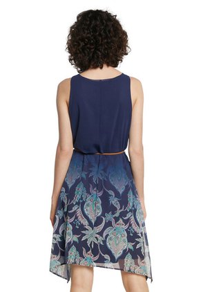 Vestido Azul-Multicolor Desigual