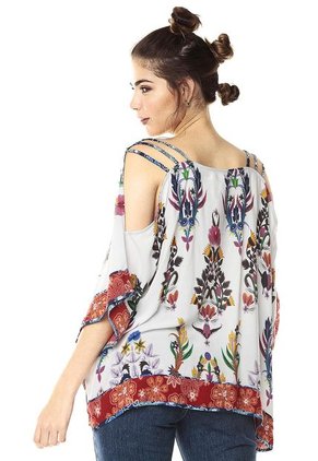 Blusa Blanca Desigual