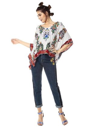 Blusa Blanca Desigual