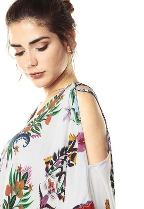 Blusa Blanca Desigual