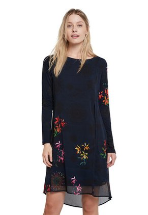 Vestido Azul-Multicolor Desigual