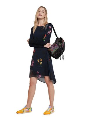 Vestido Azul-Multicolor Desigual