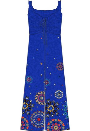 Enterizo Azul-Multicolor Desigual